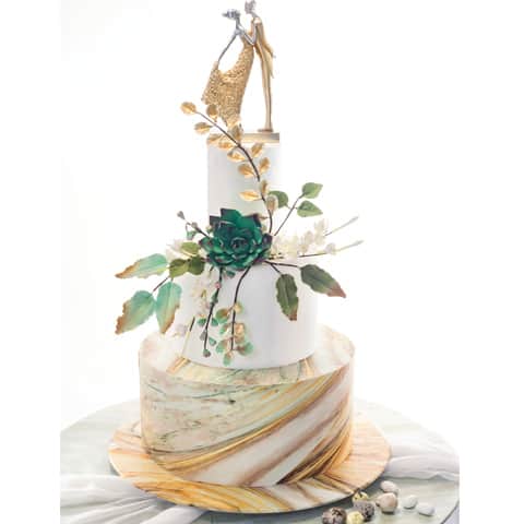 Hochzeitstorte - The Gold Autumn Cake