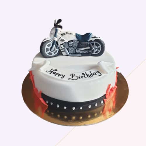 Geburtstagstorte Harley-Davidson | Lézardtorten Berlin