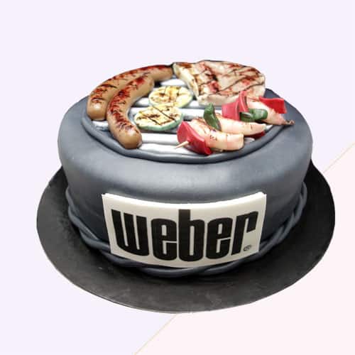3d Torte Weber-Grill | Lézardtorten Berlin